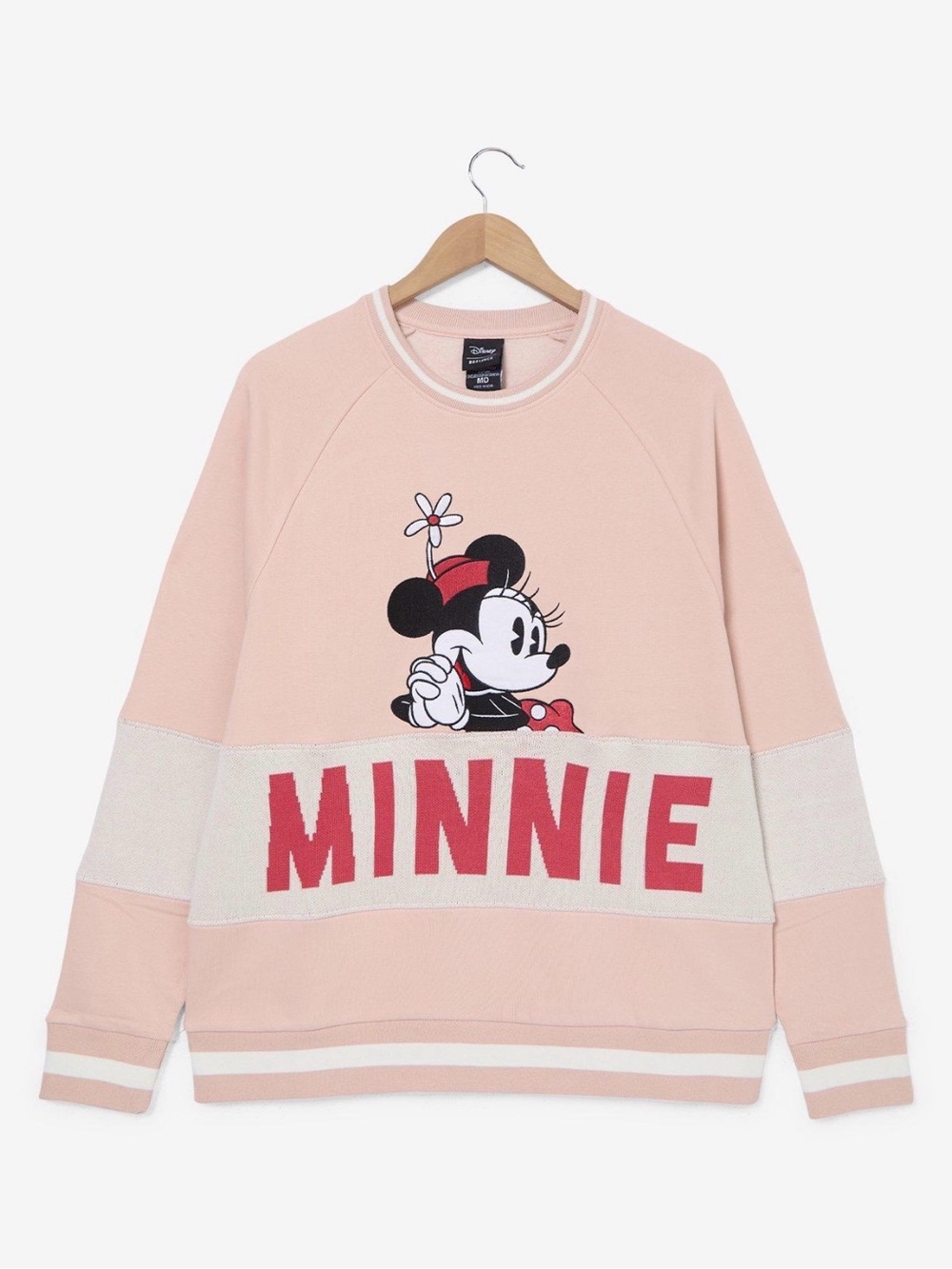 New Disney Minnie Mouse Panel Crewneck